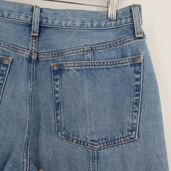 NEW Etica Pax Mid-rise Cargo Jeans Womens Y2K Cropped Zip Fly High Rise Casual - Picture 6 of 10